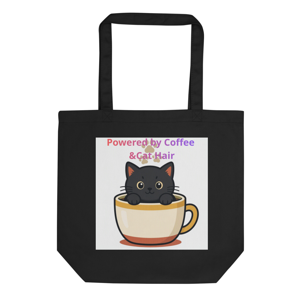 Alpha Print AI Cute 3D Cat Canvas Tote Bag thumbnail 2