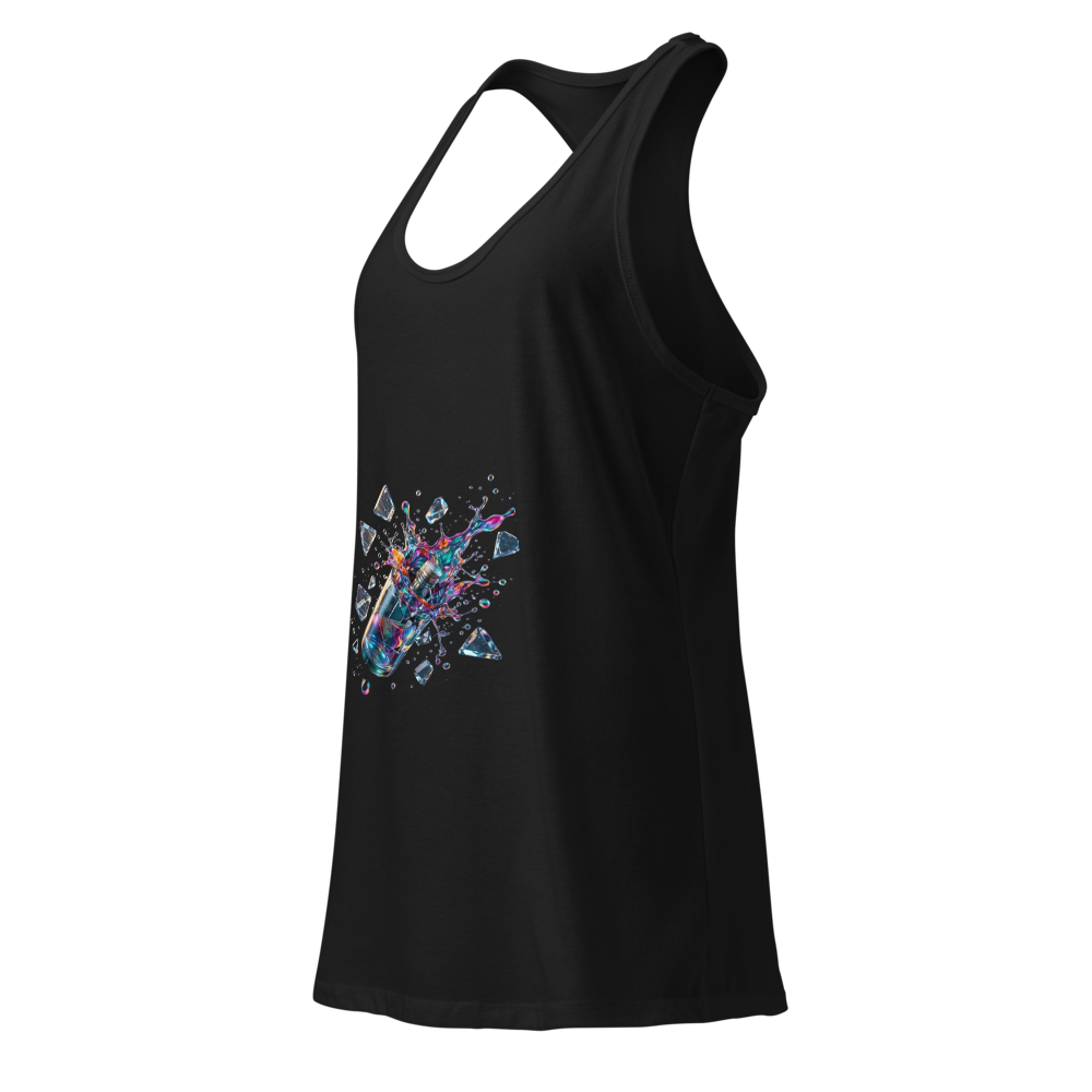  Alpha Print AI Shattered Glass Athletic Ta thumbnail 3