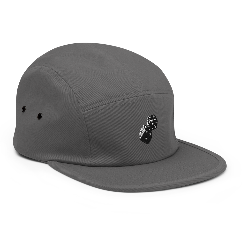 Alpha Print AI Artistic Lucky Dice 5-Panel Cap thumbnail 5