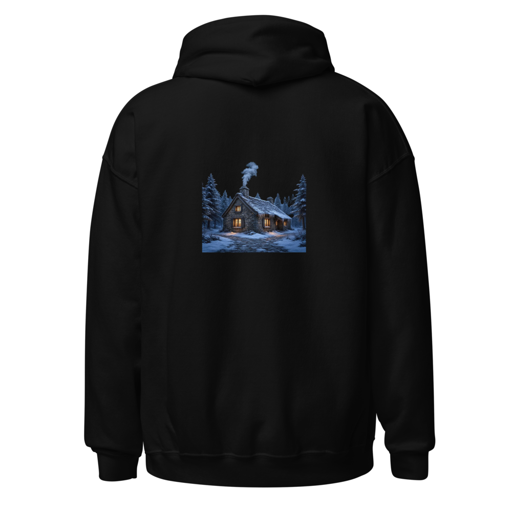 Alpha Print AI Luxury Cozy Winter Hoodie thumbnail 2