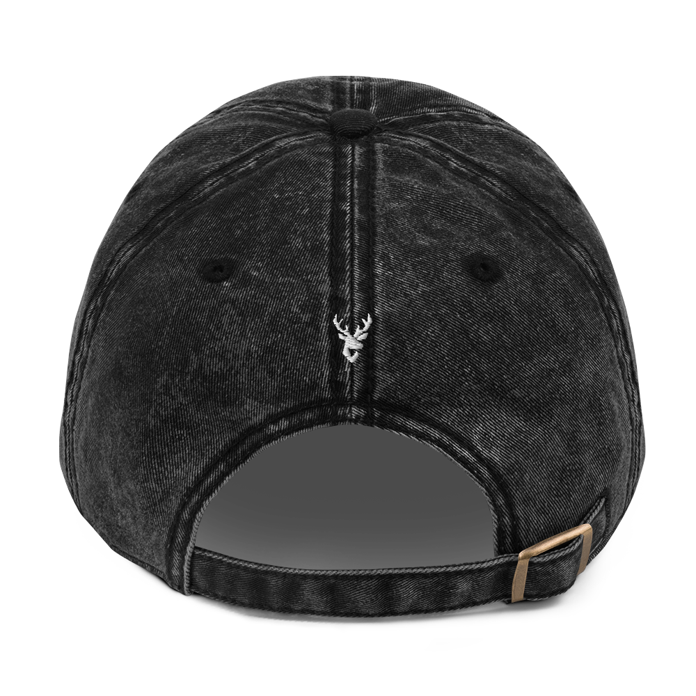 Alpha Print Vintage Black Rabbit 18 Graphic Cap thumbnail 2