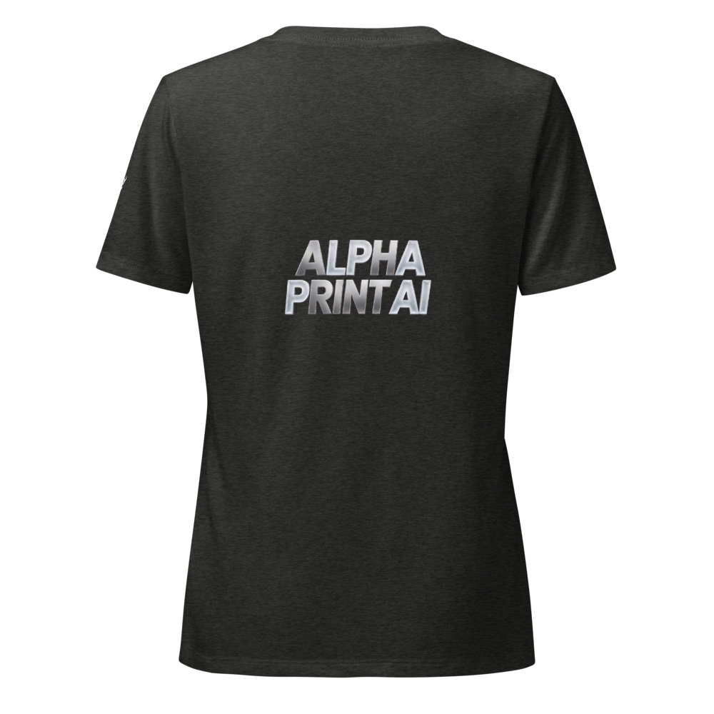Alpha Print Women Cute Koala V-Neck Grap thumbnail 2