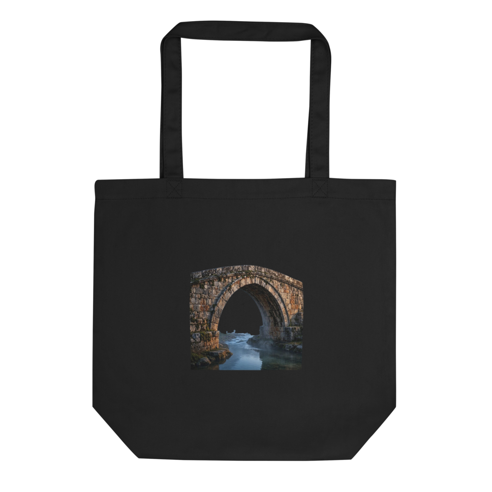 Alpha Print AI Heritage Bridge Eco Tote Bag thumbnail 2