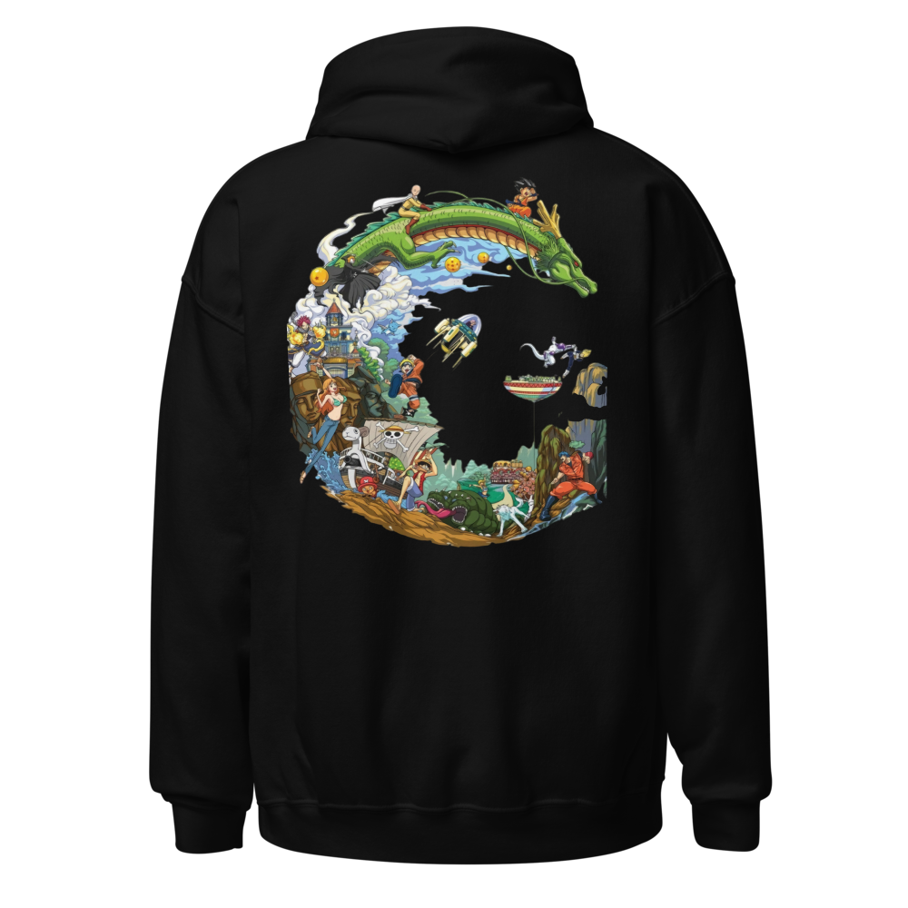 Black hoodie  for man thumbnail 4