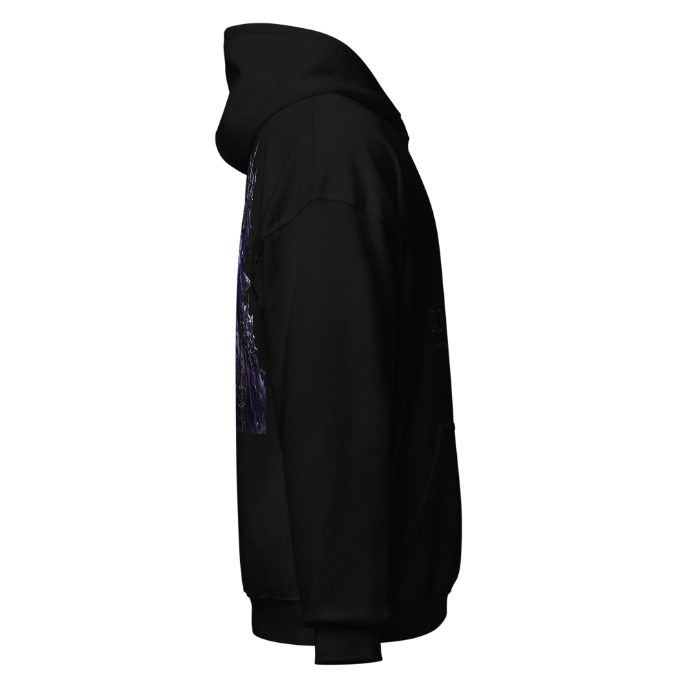 Black hoodie for man thumbnail 3