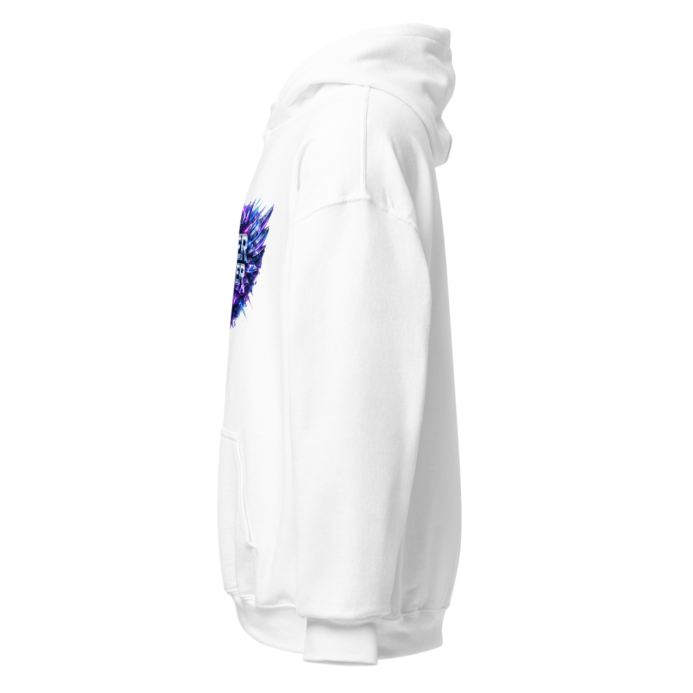 Cyber Slayer – Premium 3D Chrome Typography Hoodie thumbnail 3