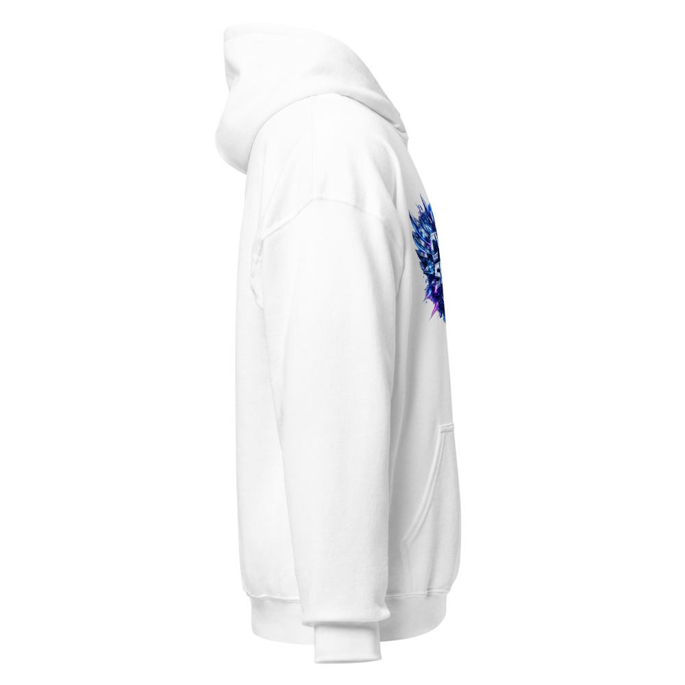Cyber Slayer – Premium 3D Chrome Typography Hoodie thumbnail 4