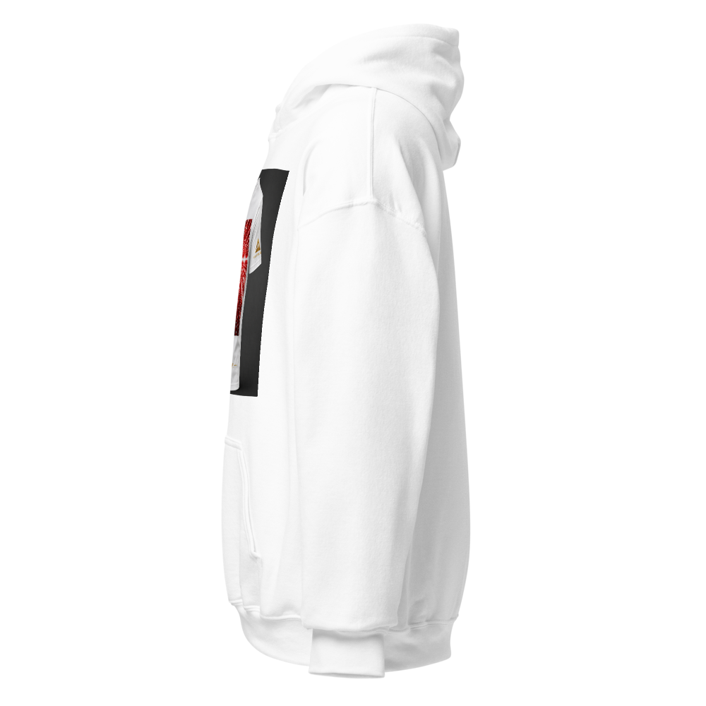 Glowing White Artistic Typography T-Shirt thumbnail 3