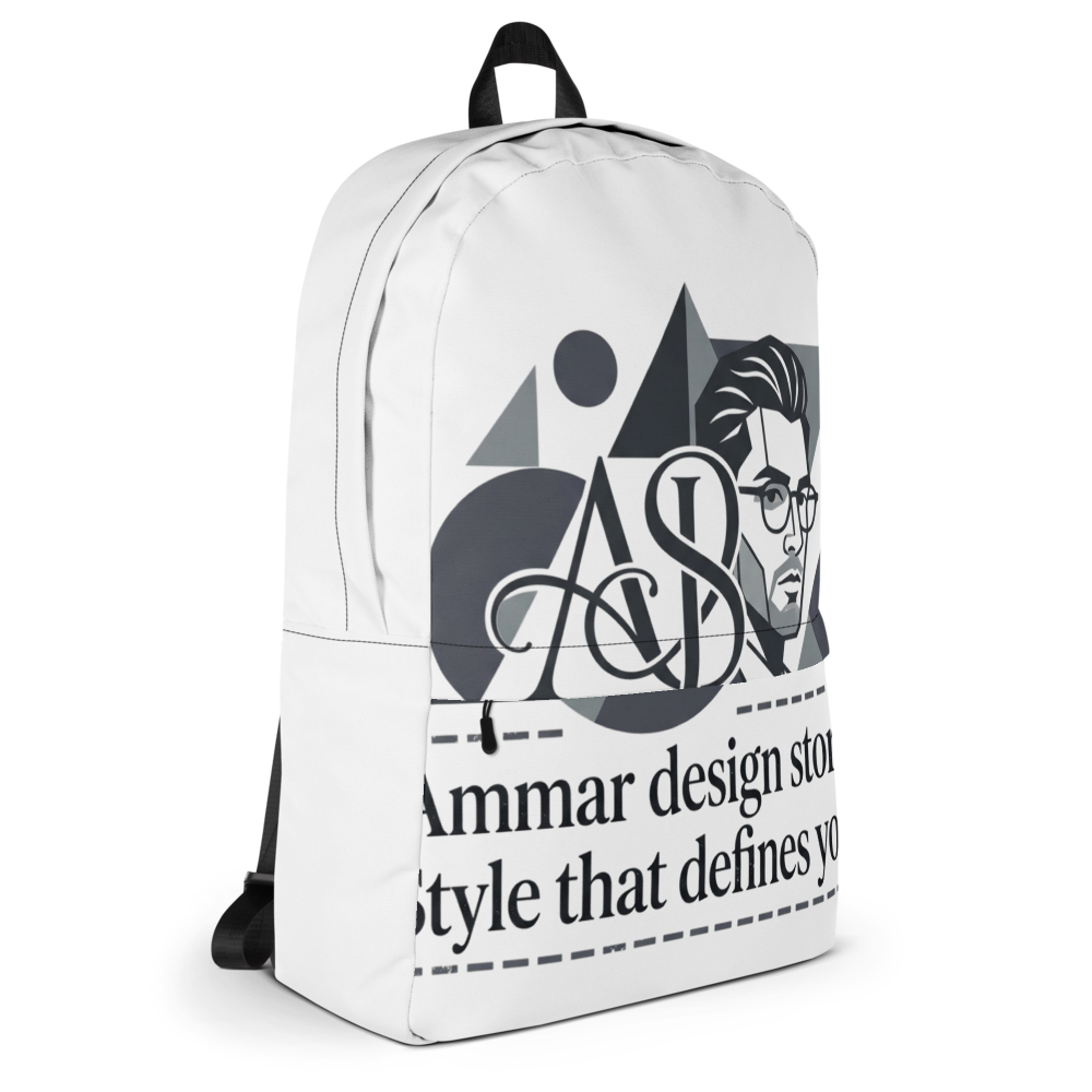 Stylish All-Over Print Backpack. thumbnail 4