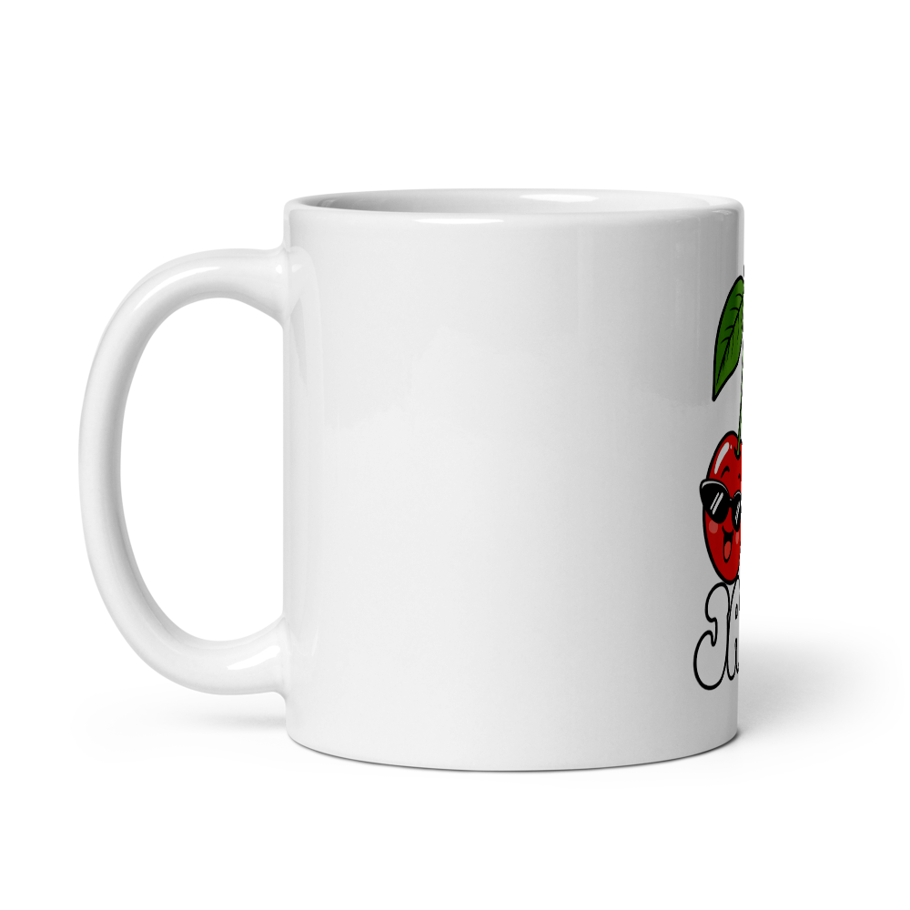The Radiant Joy Glossy White Mug. thumbnail 3