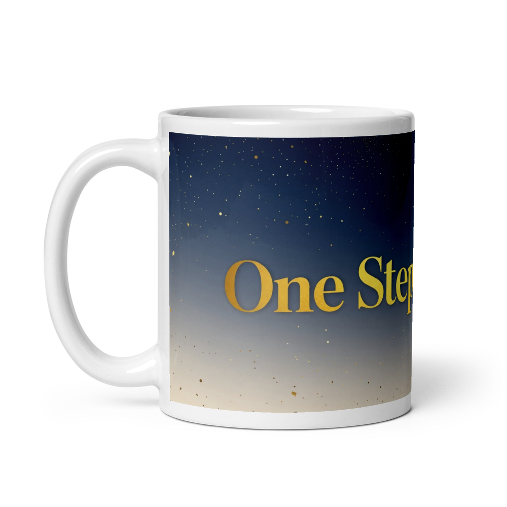 One Step at a Time - Minimalist Midnight Gradient thumbnail 2