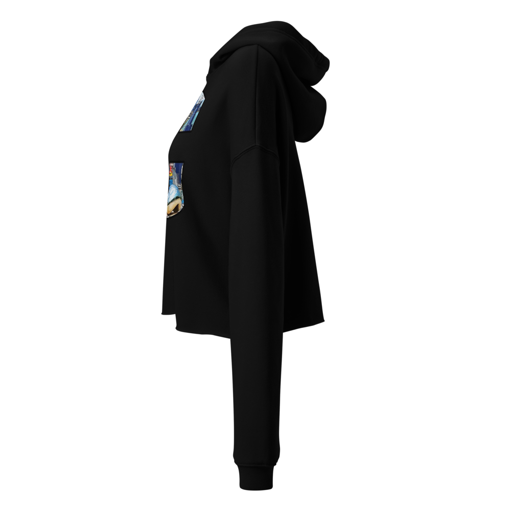 Women's Cropped Hoodie thumbnail 2