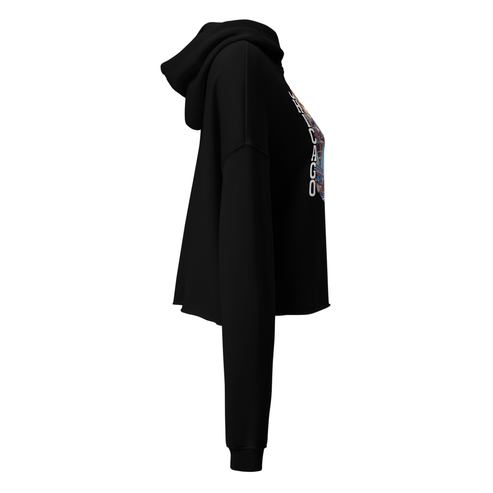 Women's Cropped Hoodie thumbnail 3