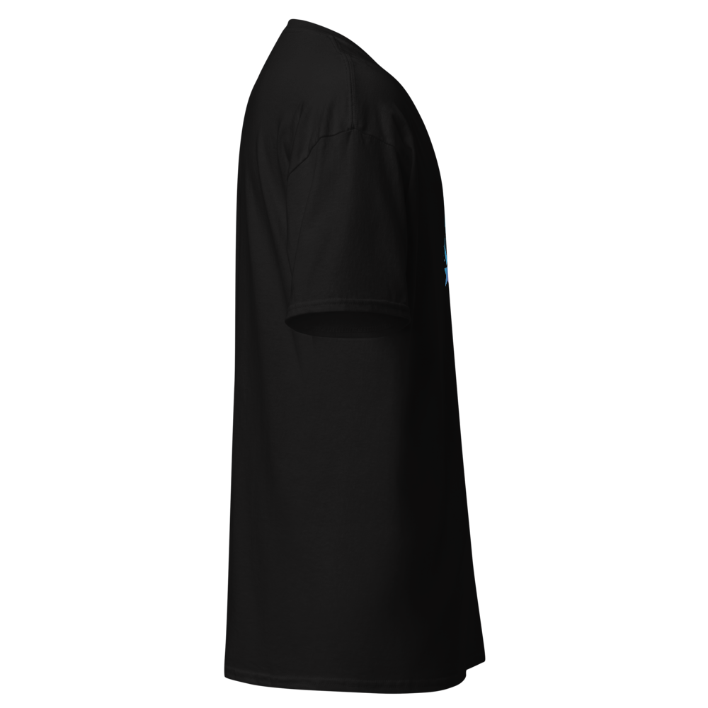 Minimalist Cyber Shield Tech T-Shirt - Futuristic  thumbnail 4