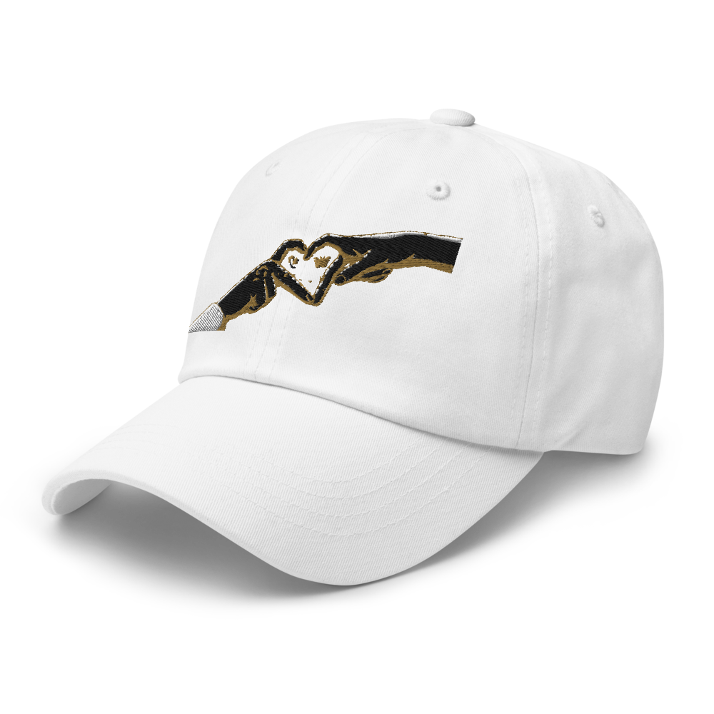 Anime Heart Hands Dad Hat thumbnail 3