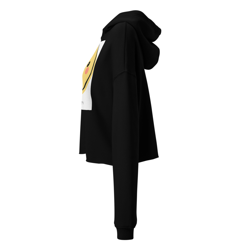 ​Choose Happiness Women's Cropped Hoodie thumbnail 3