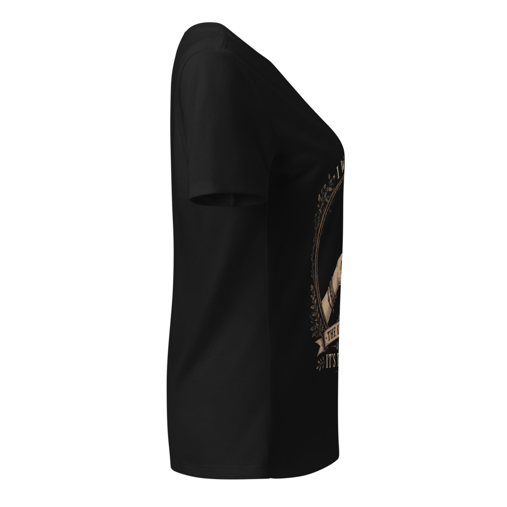 Crow’s and Trinket women’s v-neck shirt thumbnail 3