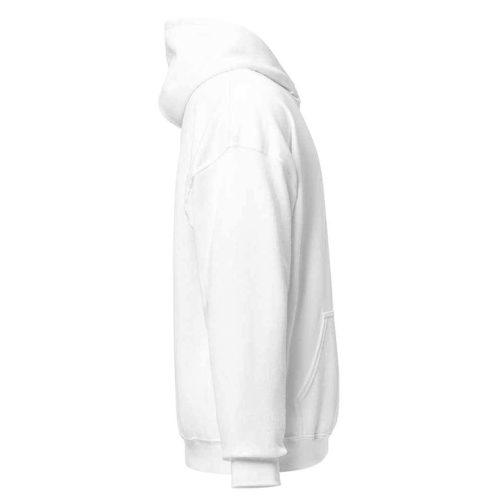 Minimalist 'E' Logo White Hoodie thumbnail 4