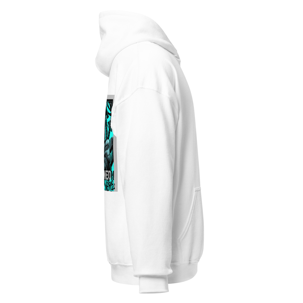Men's hoodie with a sigma design at the back thumbnail 4
