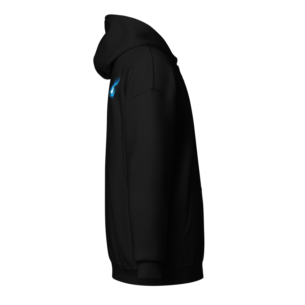 Gothic Heart Zip-Up Hoodie thumbnail 4