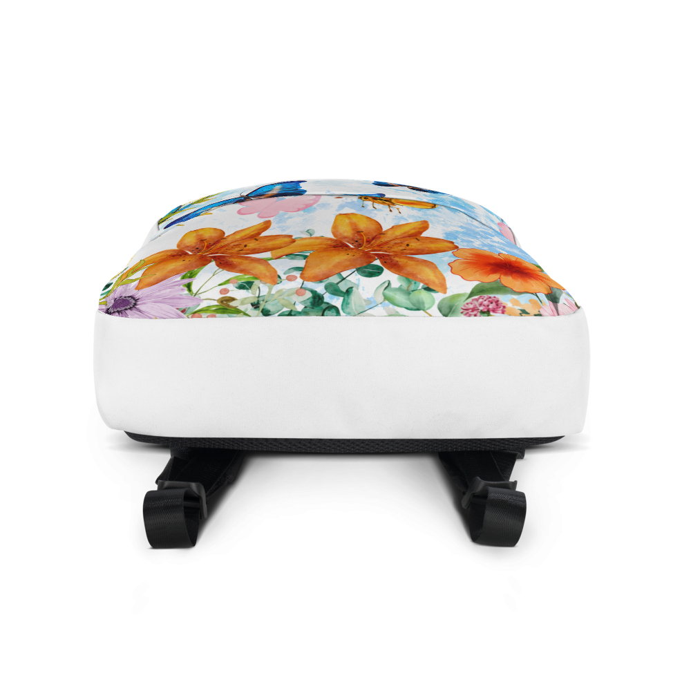 Butterfly Garden Floral Backpack thumbnail 5
