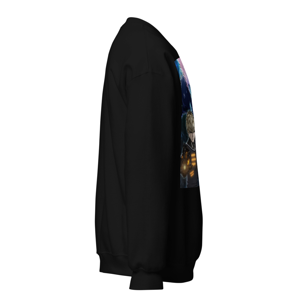One punch man sweatshirt -black  thumbnail 4