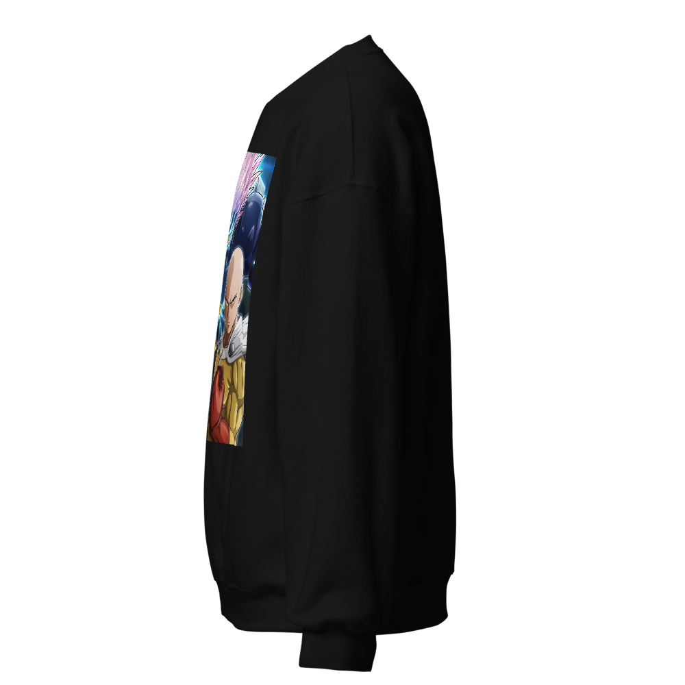 One punch man sweatshirt -black  thumbnail 3