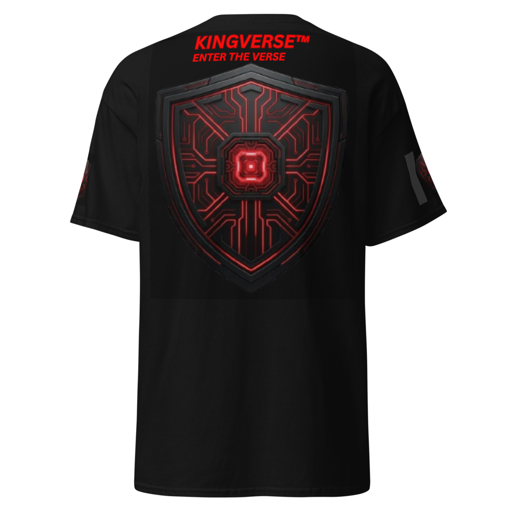 KingVerse™ Signature Cyber Shield Graphic T-Shirt  thumbnail 2