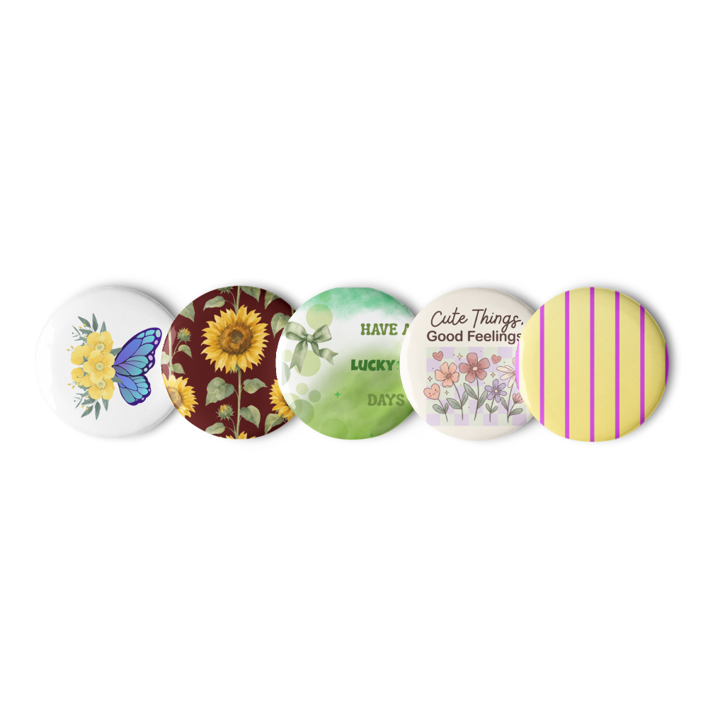 🌼 Bloom & Lucky 5-Pin Set thumbnail 2
