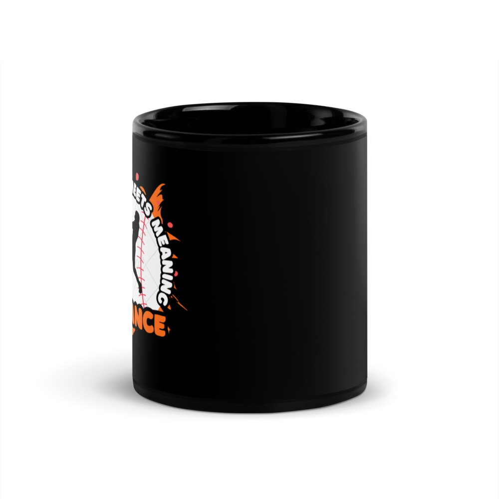 Where Hustle Meets Balance Baseball Mug Des thumbnail 3