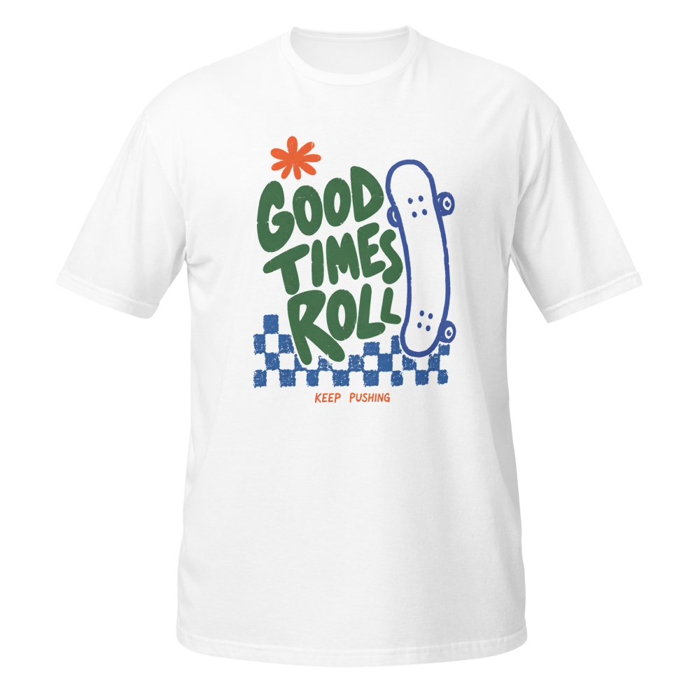 Retro Skateboard Graphic T-Shirt thumbnail 3