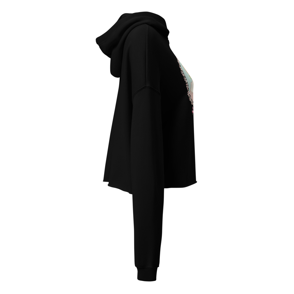 Beutiful cropped hoodie for women  thumbnail 3