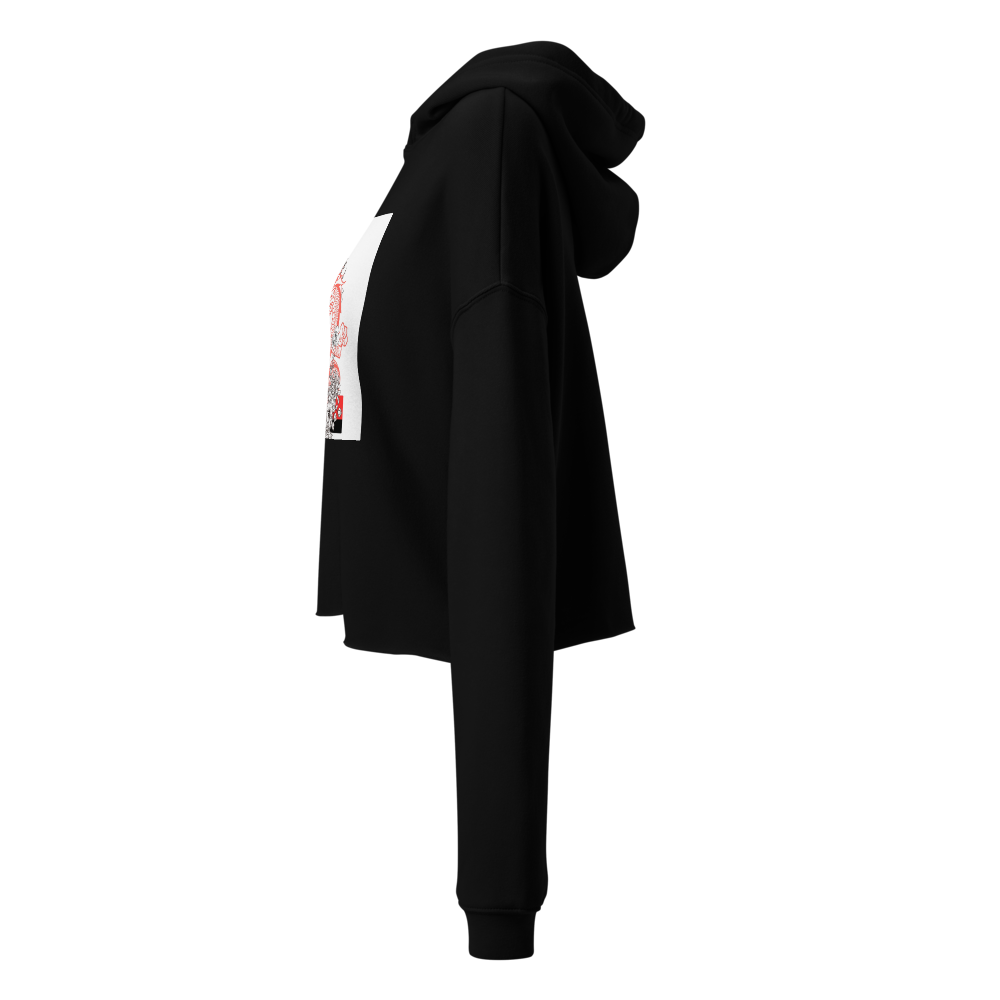 Dragon crop hoodie thumbnail 2