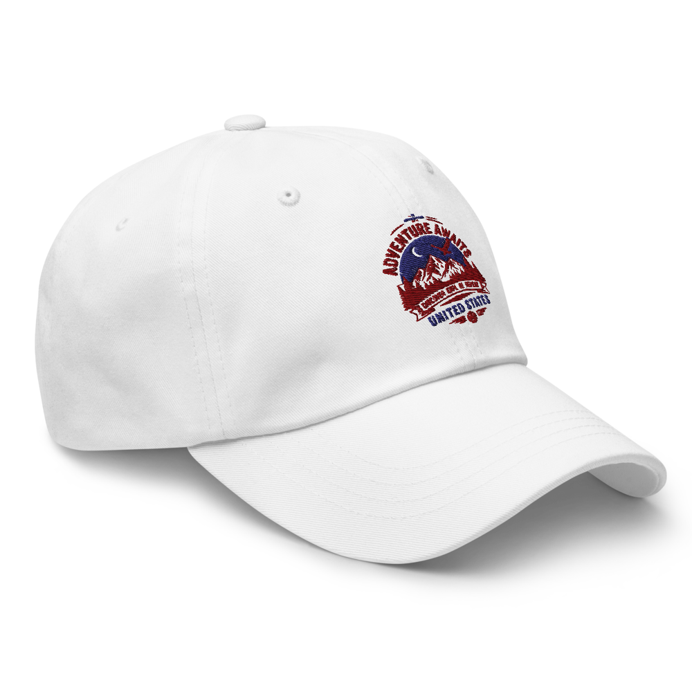 The "Adventure Awaits" Classic Explorer Cap thumbnail 4