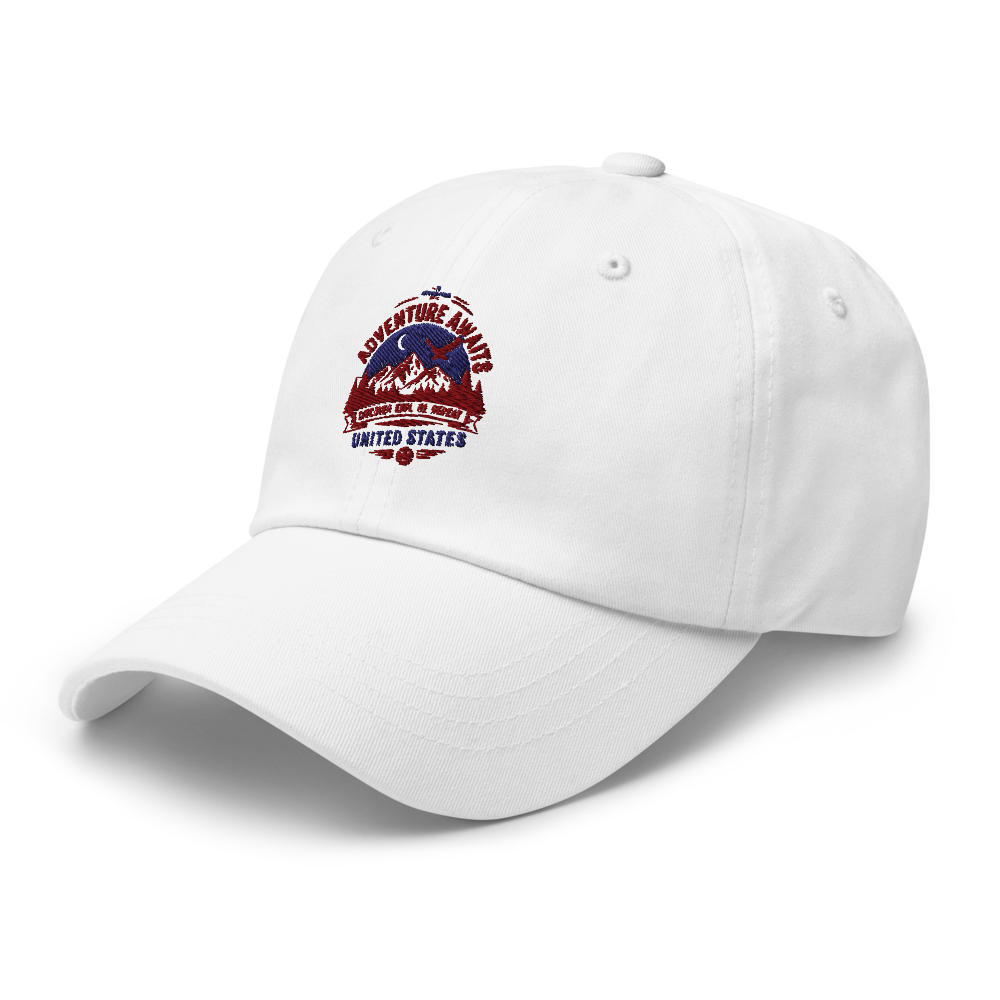 The "Adventure Awaits" Classic Explorer Cap thumbnail 3