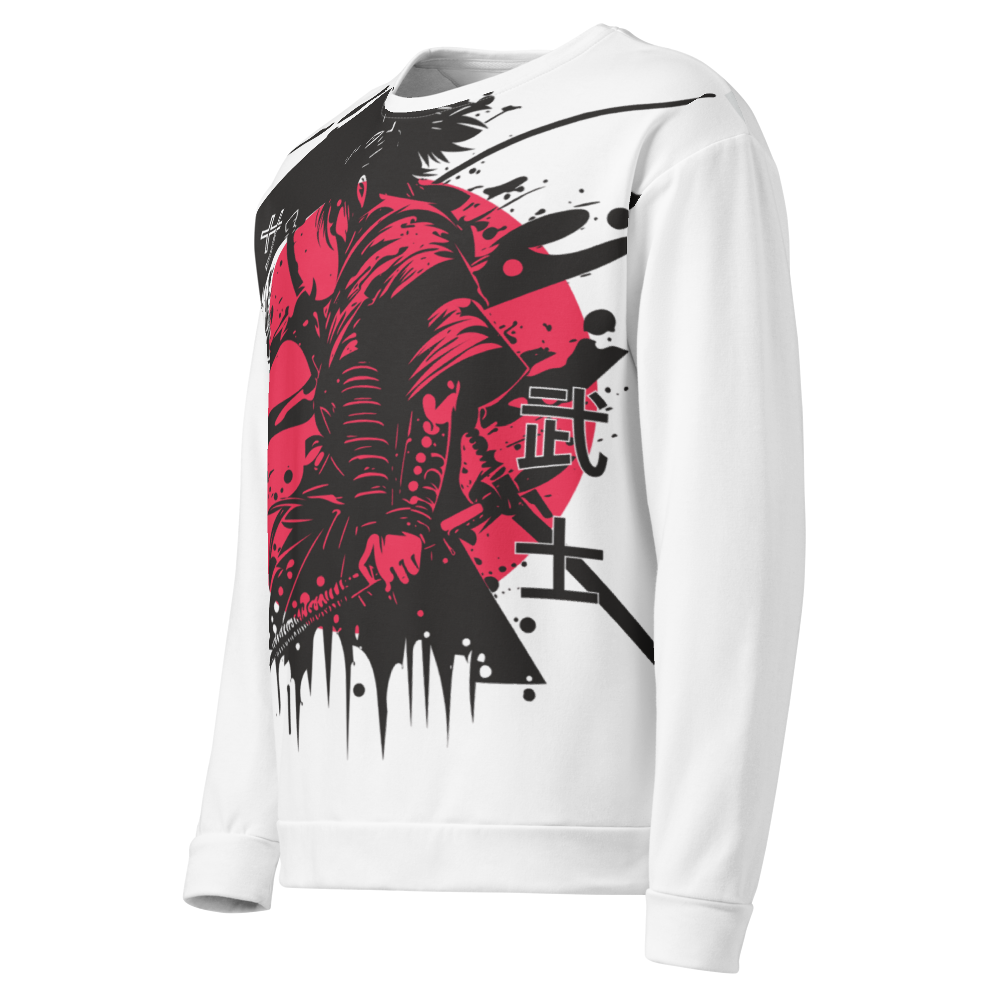 Samurai anime-style printed shirt thumbnail 3