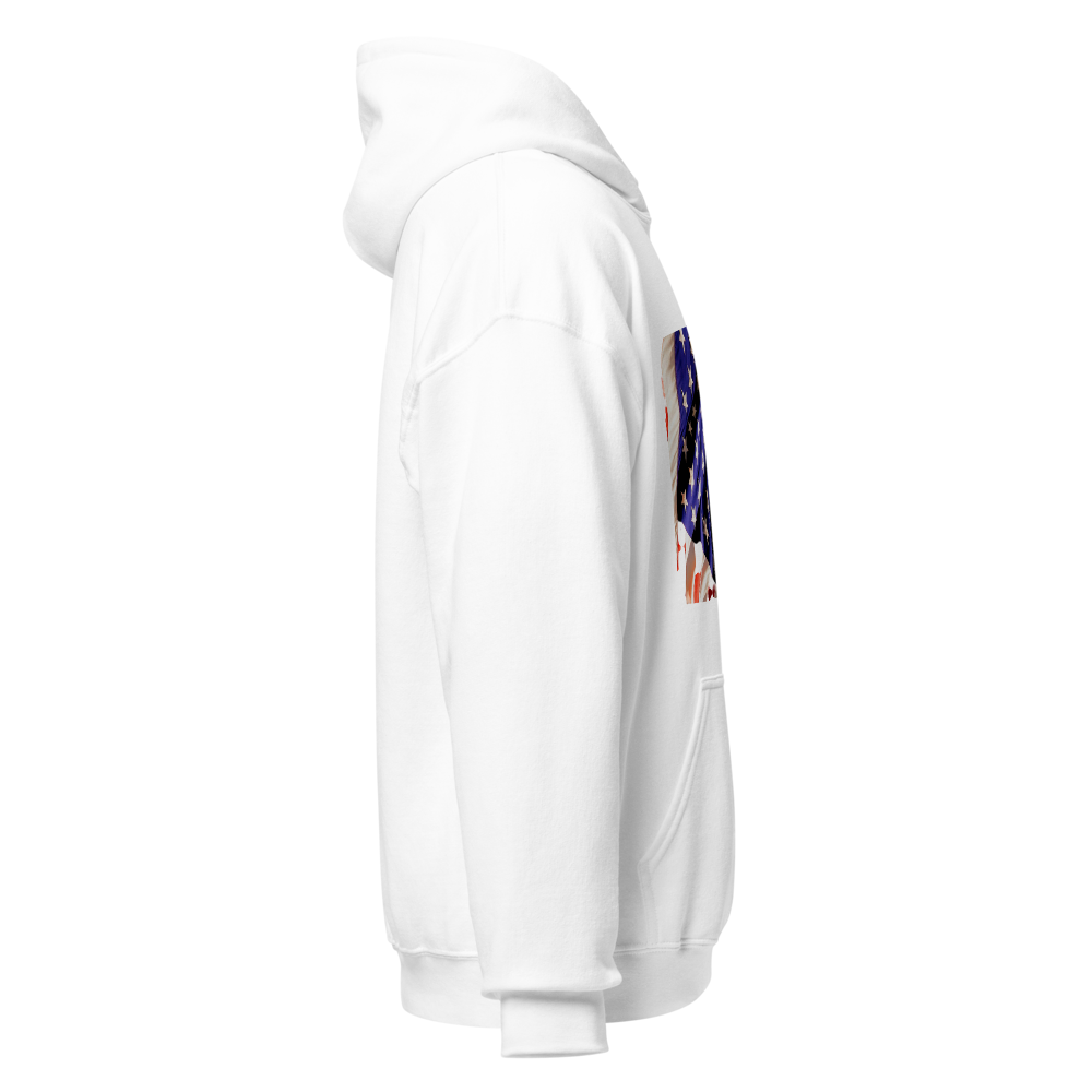 Vintage American Patriot Premium Hoodie thumbnail 4