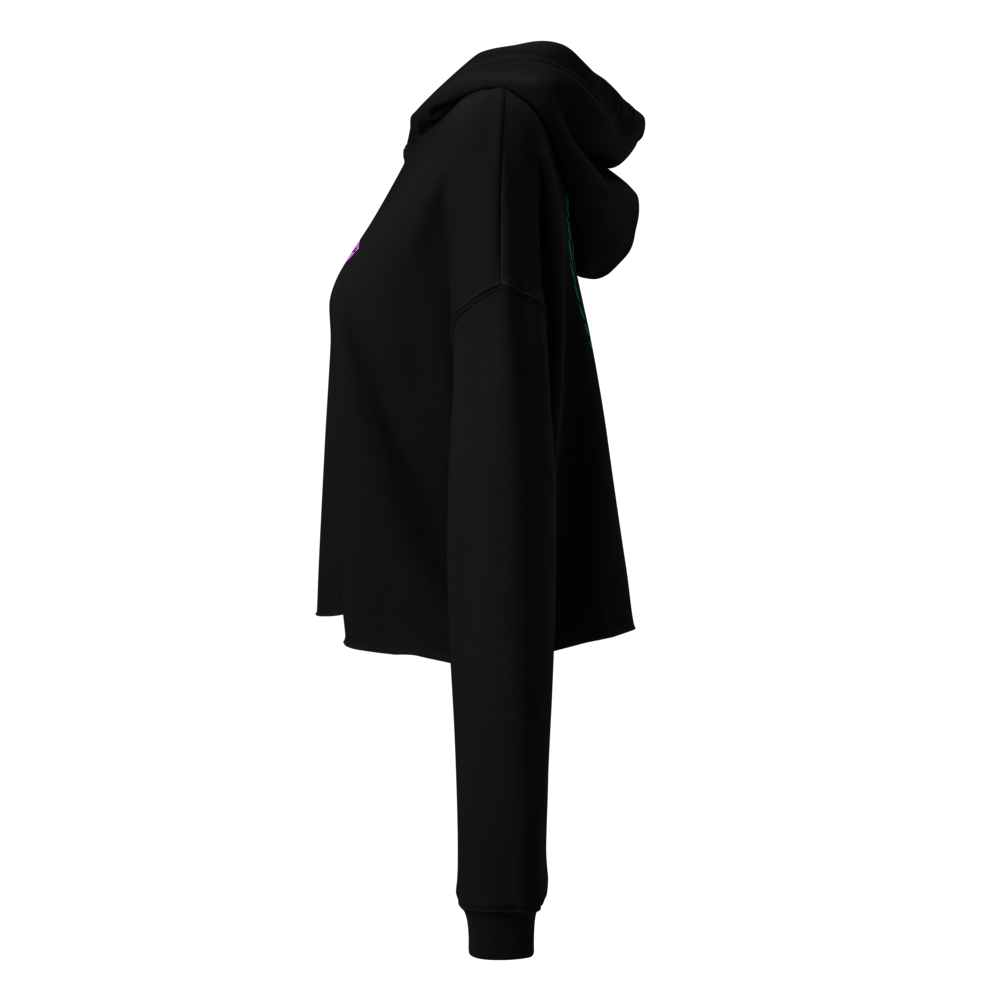 HTG21 Women's Gaming Cropped Hoodie thumbnail 2