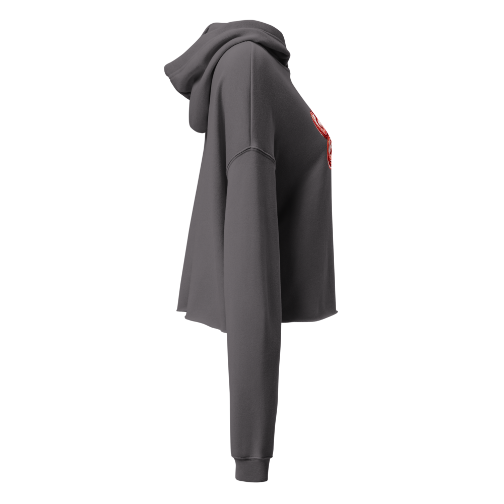 Bella + Canvas 7502 Women's Cropped Graphic Hoodie thumbnail 3