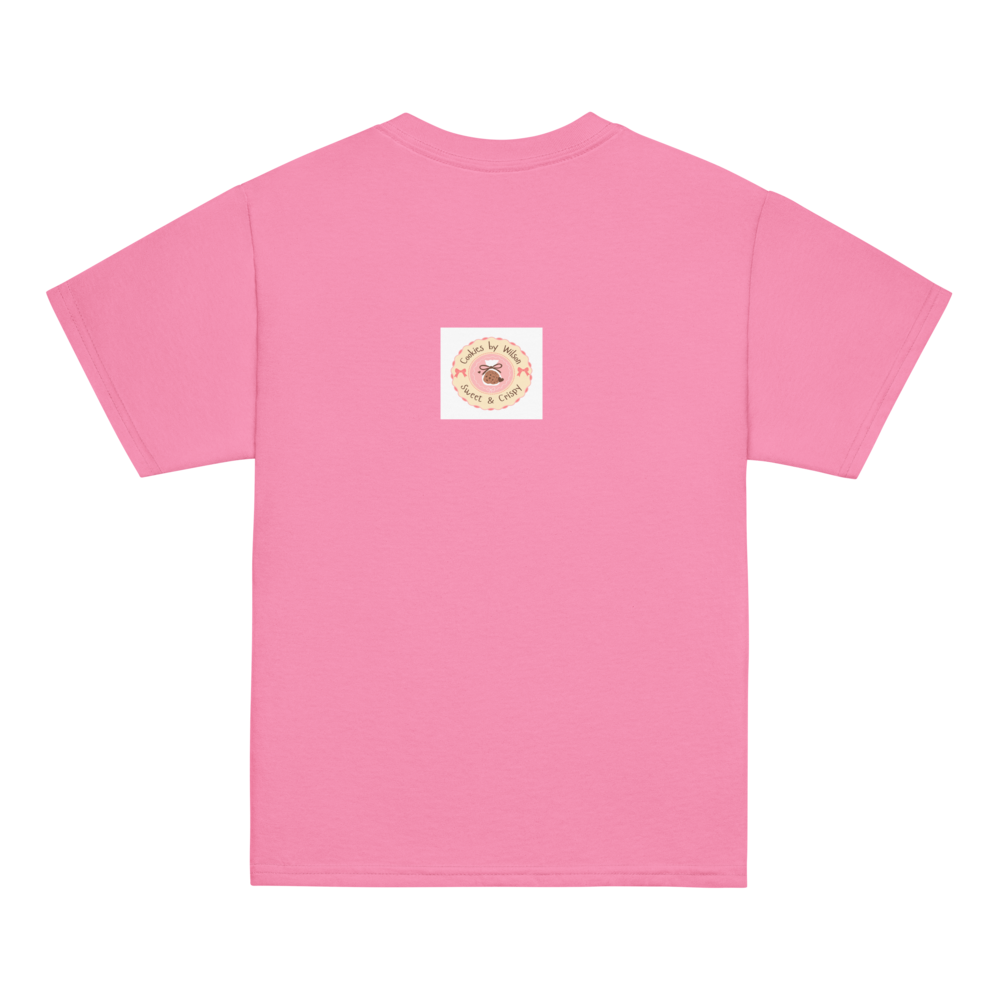 Classic Pink Cotton Crewneck T-Shirt thumbnail 2