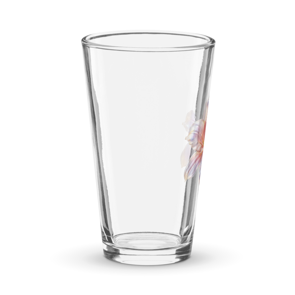 Pink Floral Glass thumbnail 3