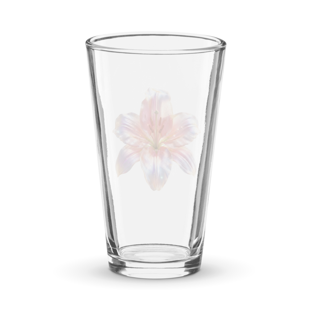 Pink Floral Glass thumbnail 2