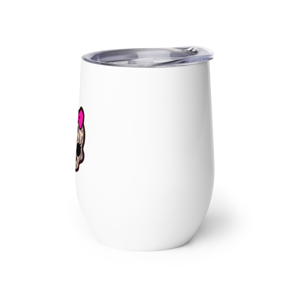  Star Pattern White Stainless Tumbler thumbnail 3