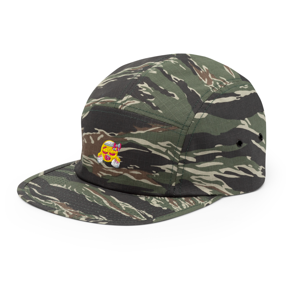 Custom Emoji Army Print Cap for Girls thumbnail 5