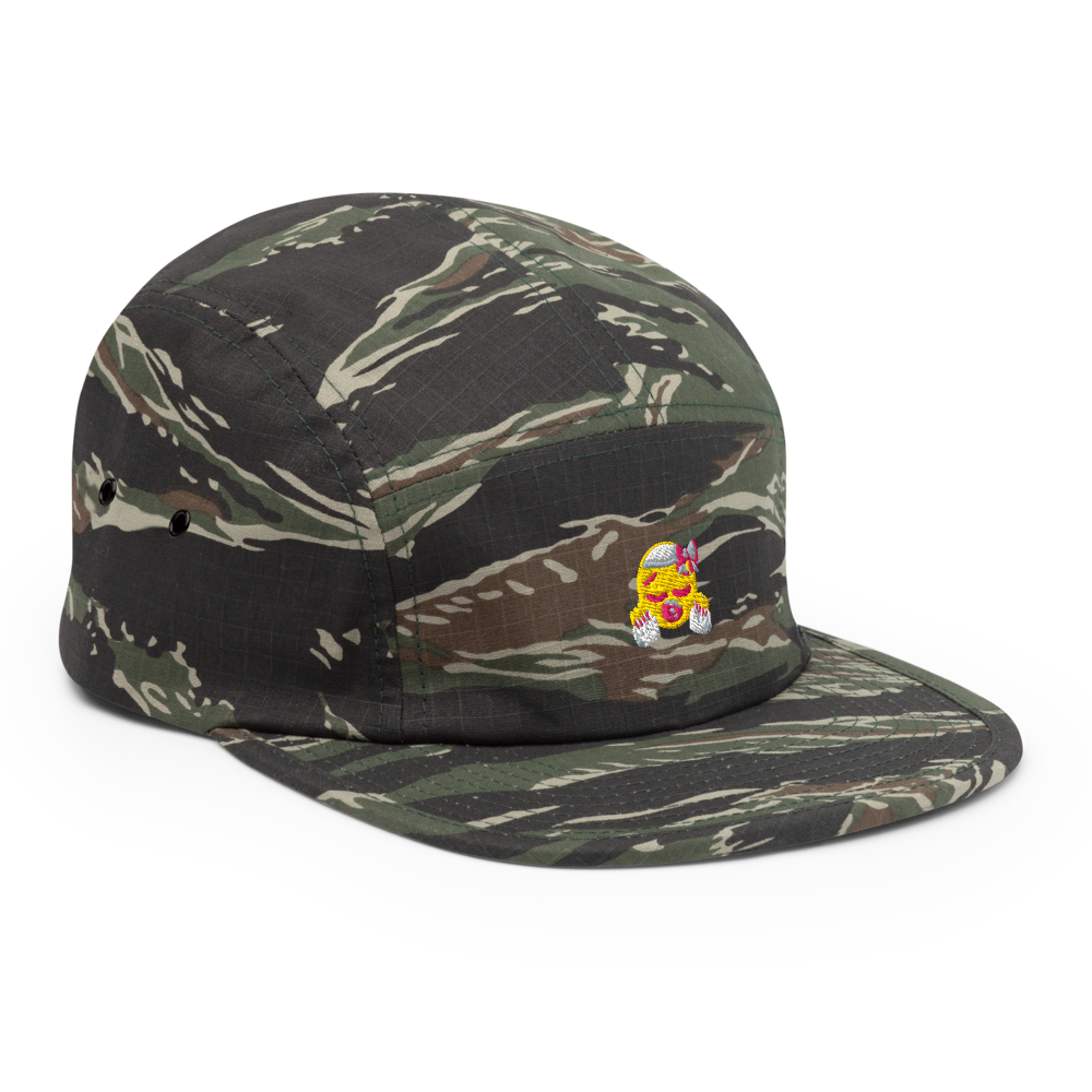 Custom Emoji Army Print Cap for Girls thumbnail 4