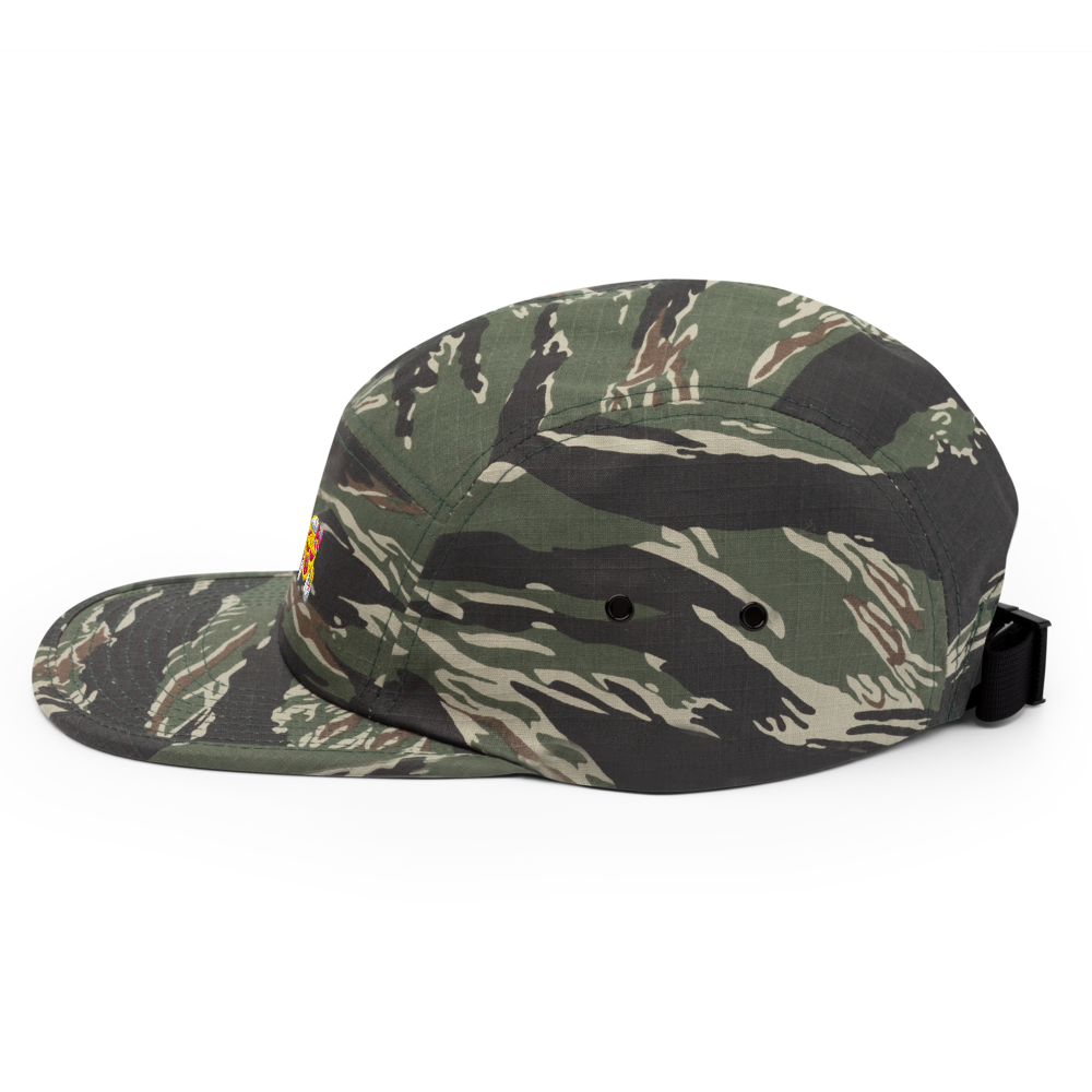 Custom Emoji Army Print Cap for Girls thumbnail 2