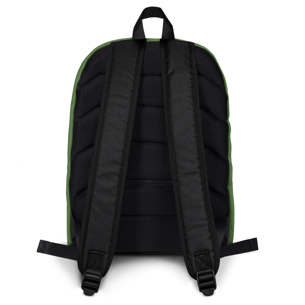  Retro Disco Fever All-Over Print Backpack – Olive thumbnail 2