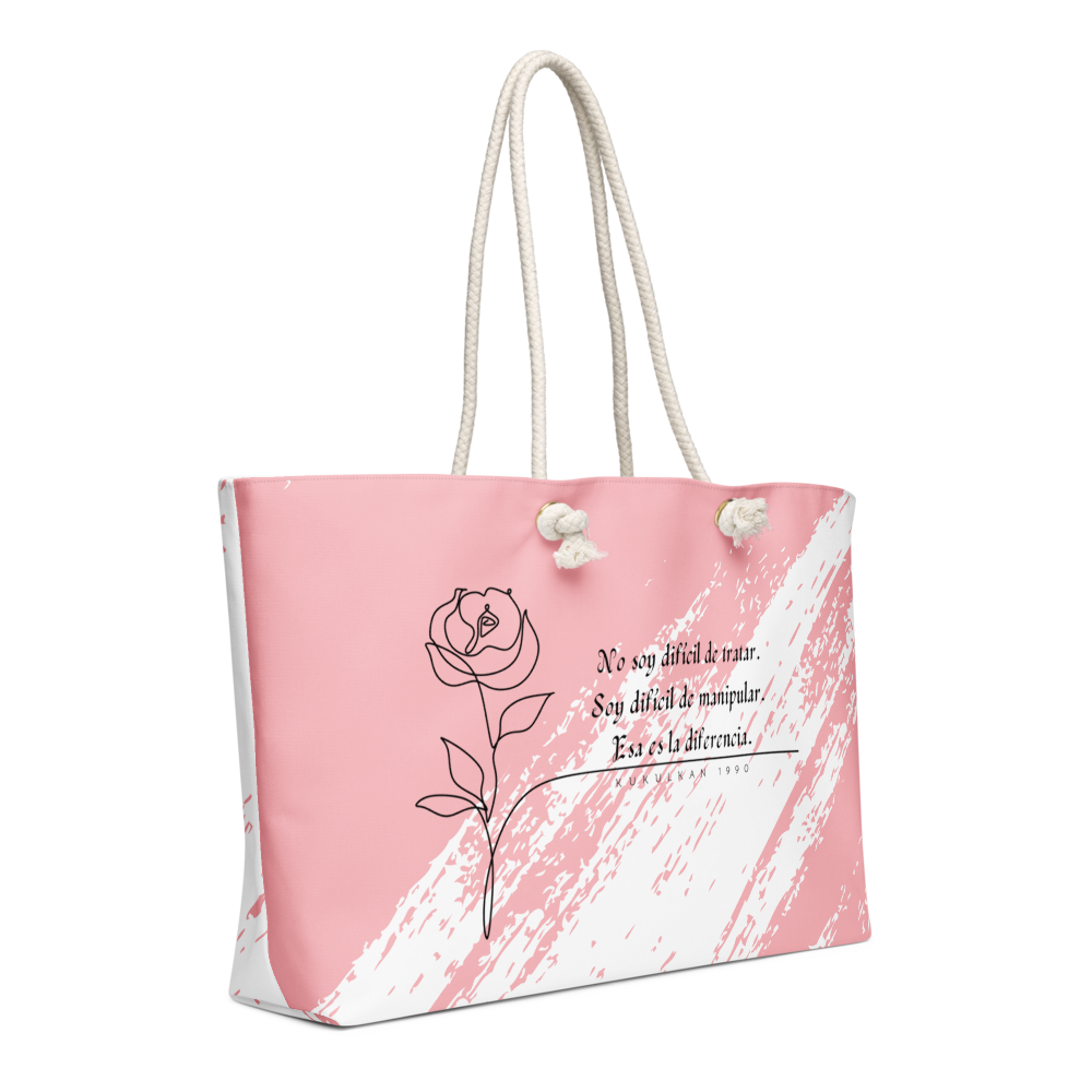 Kukulkan Weekender Bag- Pink-W/Black- S thumbnail 3