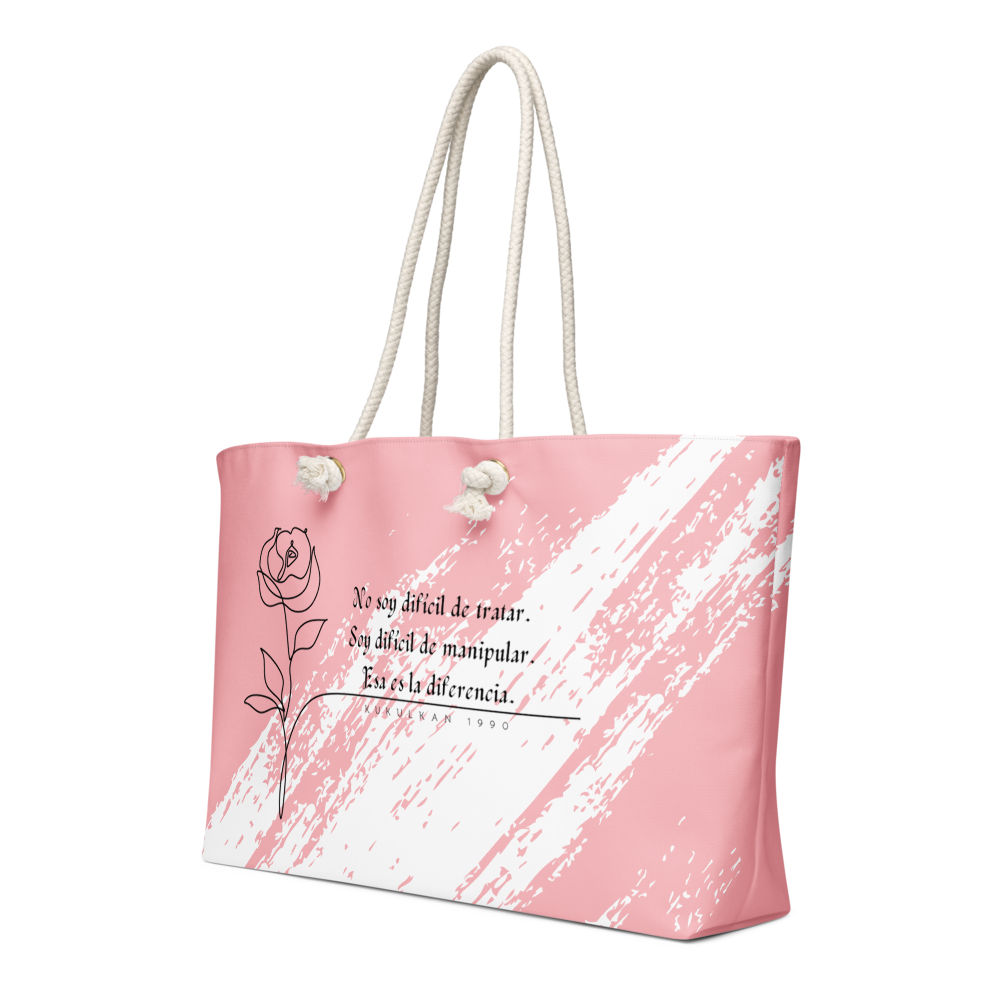 Kukulkan Weekender Bag- Pink-W/Black- S thumbnail 2