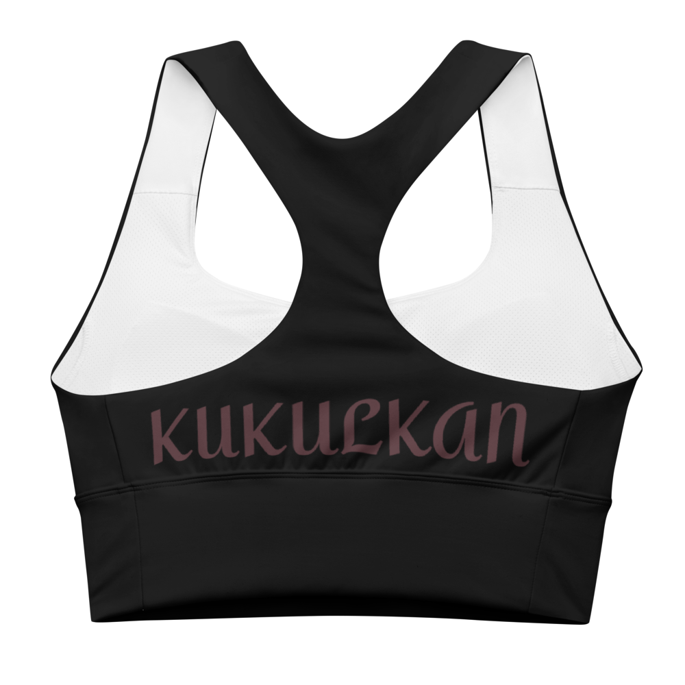 Kukulkan Sport Bra: Pink thumbnail 2